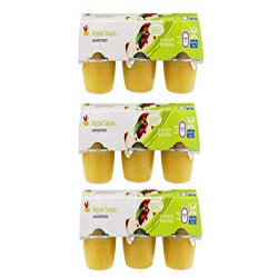 WCAgt[hAbv\[X3pbN6 Giant Food Unsweetened Applesauce 3 Pack of 6