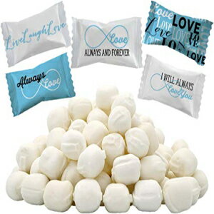 Fruidles Always & Forever Buttermints, Mint Candies, After Dinner Mints, Butter Mint Candy, Fat-Free, Kosher OU-D, Individually Wrapped (55 Pieces)