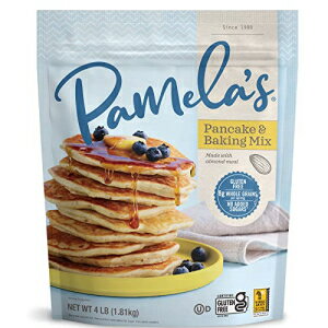 Pamela's Products グルテンフリー ベーキングおよびパンケーキ ミックス、4 ポンド袋 (3 個パック) Pamela's Products Gluten Free Baking and Pancake Mix, 4-Pound Bags (Pack of 3)