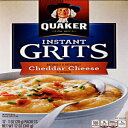 クエーカーインスタントグリッツチェダーチーズ、12カラット Quaker Instant Grits Cheddar Cheese, 12 ct