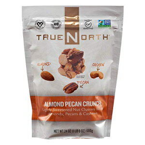 gD[ m[X A[h s[J JV[ NX^[ (24 IX) (2 pbN) True North Almond Pecan Cashew Clusters (24 Ounce) (2 Pack)