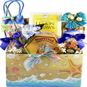 Gift Basket Village Taste Of Florida, Summer (or Dreaming of Summer) Gift Basket with a Distinctly Florida Flair, Filled with Treats, Tropical, 1 Count