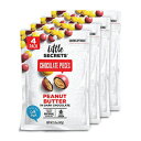 Little Secrets Litte Secrets Peanut Butter Dark Chocolate Pieces | No Artificial Flavors, Corn Syrup or Hydrogenated Oils | Fair Trade Certified & All Natural | 5 Ounce (4 Pack)