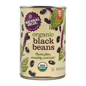 i`o[I[KjbNubNr[YA15IXi12pbNj Natural Value Organic Black Beans, 15 Ounce (Pack of 12)