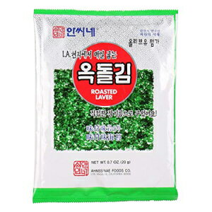 NUGU 돌김, Premium Korean Roasted Seaweed Sheets, Snack and Light Salted, Big Sheets, Gim Nori Snack, Pack of 10