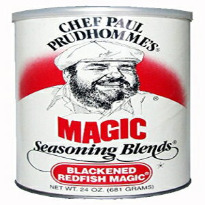 シェフPaulBlackened Redfish Magic Seasoning、24オンスキャニスター（2パック） Chef Paul Prudhomme's Magic Seasoning Blends Chef Paul Blackened Redfish Magic Seasoning, 24-Ounce Canisters (Pack of 2)