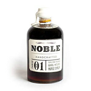 ノーブル バーボン樽熟成メープルシロップ、15.2液量オンス Noble Bourbon Barrel Matured Maple Syrup, 15.2 fl oz