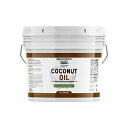 Coconut Oil (1 gallon) by Unpretentious Baker, Resealable Bucket, 100 Pure For Cooking, Hair, Skin, Refined, Filtered, Food Grade, Non-Hydrogenated, Flavorless Scentless, Non-GMO