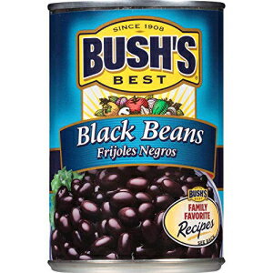 ブッシュの最高の黒豆FrijolesNegros-15オンス（12） Bush's Best black beans Frijoles Negros - 15 Ounce (12)