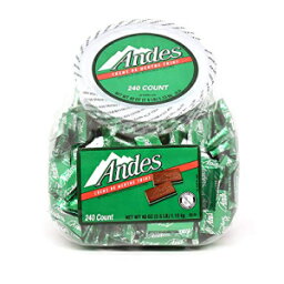 Tootsie Roll, Andes Crème de Menthe Individually Wrapped, Thin Mints, 240 Count