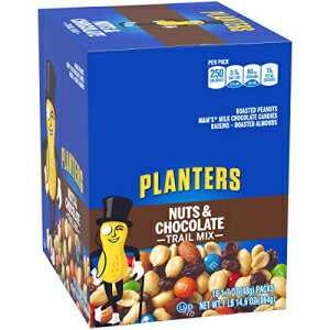 v^[Y `R[g gC ~bNX ibc (1.7 IX obOA18 pbN) Planters Chocolate Trail Mix Nuts (1.7 oz Bags, Pack of 18)