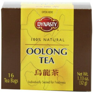 王朝茶、ウーロン茶、1.13 オンス (6 個パック) Dynasty Tea, Oolong, 1.13-Ounce (Pack of 6)