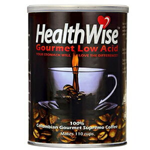 Healthwise ҡ - ߻ή䤱ߤ - ҴʰߤΤηŪʥҡ - 100% ӥ Supremo ꥸʥ뤪ӥǥե - 12 󥹴 (9 ĥѥå) Healthwise Low Acid Coffee - Acid Reflux, Heartburn, Gastro