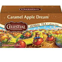 楽天GlomarketCelestial Seasonings ハーブティー、キャラメルアップルドリーム、カフェインフリー、ティーバッグ 20 袋 （6 個パック） Celestial Seasonings Herbal Tea, Caramel Apple Dream, Caffeine Free, 20 Tea Bags （Pack of 6）