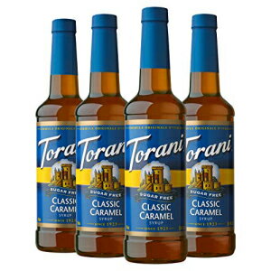 Torani シュガーフリーシロップ、クラシックキャラメル、25.4オンス、4個パック Torani Sugar Free Syrup, Classic Caramel, 25.4 Oz, Pack of 4