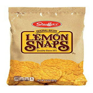 Stauffer クッキー レモン スナップ オリジナル 14 オンス Stauffer Cookie Lemon Snaps Original 14 Oz