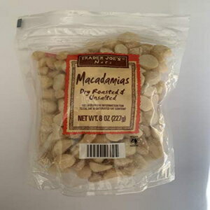 マカダミアスドライロースト＆無塩 Trader Joe's Macadamias Dry Roasted & Unsalted