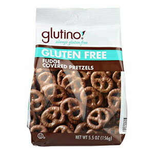 Glutino チョコレートでコーティングされたプレッツェル、5.5 オンス - 1 ケースあたり 12 個。 Glutino Chocolate Covered Pretzel, 5.5 Ounce - 12 per case.