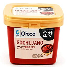 チョンジョンワンスンチャンホットペッパーチリペーストゴールド（コチュジャン）（1 kg x 1） Chung Jung One Sunchang Hot Pepper Chili Paste Gold (Gochujang) (1 kg x 1)