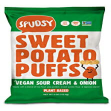 Spudsy Sour Cream & Onion Sweet Potato Puff, 4 OZ