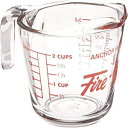 アンカーホッキングファイヤーキング16オンスガラス計量カップ Anchor Hocking Fire-king 16 Oz Glass Measuring Cup