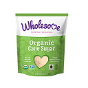 健康的なオーガニックサトウキビシュガー、フェアトレード、非遺伝子組み換え＆グルテンフリー、2ポンド（6個パック） Wholesome Organic Cane Sugar, Fair Trade, Non GMO & Gluten Free, 2 Pound (Pack of 6)