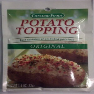 Concord Foods オリジナル ポテト トッピング (4 個パック) 1.1 オンス パケット Concord Foods Original Potato Topping (Pack of 4) 1.1 oz Packets