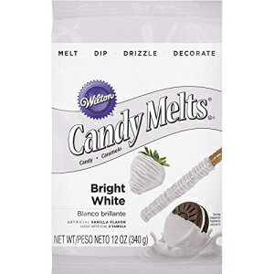 ウィルトンキャンディメルト、ブライトホワイト、12オンス。 Wilton Candy Melts, Bright White, 12 oz.