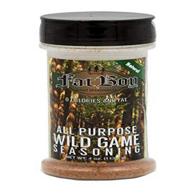 t@bg{[CQ[\i`ChQ[ Fat Boy Game Seasonings All Purpose Natural Wild Game Seasoning