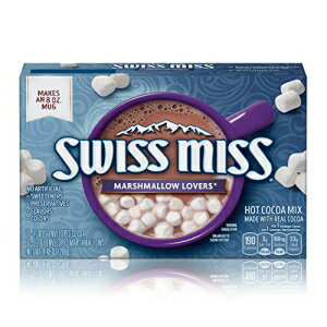 スイス ミス マシュマロ ラバーズ ホットココア ミックス 1.38 オンス封筒のココア (6 個) と 0.2 オンス封筒のマシュマロ (6 個) Swiss Miss Marshmallow Lovers Hot Cocoa Mix, (6) 1.38 Ounce Envelopes of Cocoa and (6) 0.2 Ou