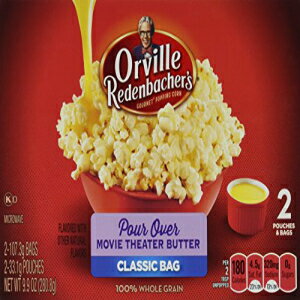 楽天GlomarketOrville Redenbacher's グルメ電子レンジポップコーン、プアオーバー、映画館バター、2 個 （6 個パック） Orville Redenbacher's Gourmet Microwave Popcorn, Pour-Over, Movie Theater Butter, 2-Count （Pack of 6）