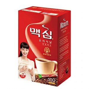 マキシムオリジナル韓国コーヒー-100個 Maxim Original Korean Coffee - 100pks