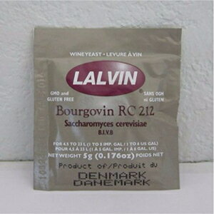 ブルゴバン RC 212 出芽酵母 3 パック (5 g パウチ) Bourgovin RC 212 Saccharomyces cerevisiae 3 pack (5 g. Pouchs)