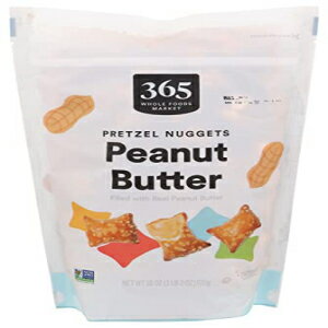 楽天Glomarket365 by Whole Foods Market、プレッツェル ナゲット ピーナッツ バター、18 オンス 365 by Whole Foods Market, Pretzel Nugget Peanut Butter, 18 Ounce