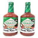 タバスコトマトカクテルエクストラスパイシーブラッディマリーミックス（2パック、合計64fl.oz） TABASCO Tabasco Tomato Cocktail Extra Spicy Bloody Mary Mix (2 Pack, Total of 64fl.oz)