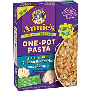 Annie's Homegrown Annie's Gluten Free One Pot Pasta, Cheddar Burger Macaroni and Cheese, 6.5 oz