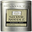 Octavia Tea シルバーニードル (オーガニックホワイトティー) ルースティー、1.23 オンス缶 Octavia Tea Silver Needle (Organic White Tea) Loose Tea, 1.23 Ounce Tins