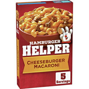 ハンバーガーヘルパー、チーズバーガーマカロニミール、6 6オンス（12個パック） Hamburger Helper, Cheeseburger Macaroni Meal, 6 6 oz (Pack of 12)