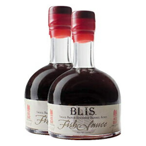 BLiS バーボンバレルエイジドフィッシュソース - 2パック - 200ml BLiS Bourbon Barrel Aged Fish Sauce - 2 Pack - 200ml