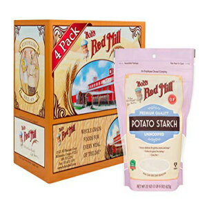 Bob's Red Mill ポテトスターチ、22 オンス (4 個パック) Bob's Red Mill Potato Starch, 22-ounce (Pack of 4)