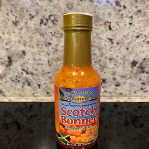 Caribbean Sunshine Jamaican Scotch Bonnet Pepper Sauce Fl 5 oz