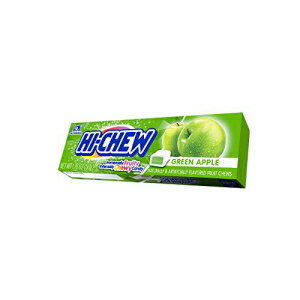 ハイチュウスティック グリーンアップル 1.76オンス（15個パック） Hi-Chew Stick, Green Apple, 1.76 Ounce (Pack of 15)