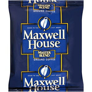 マクスウェル ハウス マスター ブレンド ミディアム ロースト グラウンド コーヒー (1.25 オンス バッグ、42 パック) Maxwell House Master Blend Medium Roast Ground Coffee (1.25 oz Bags, Pack of 42)