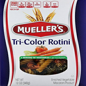 ミューラーの3色ロティーニ、12オンス Mueller's Tri-Color Rotini, 12 Ounce