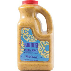 Roland Foods Korma Curry Sauce, Specialty Imported Food, 70-Ounce Jug