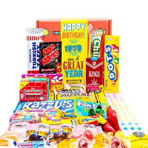 Woodstock Candy ~ 1978 44th Birthday Gift Box Nostalgic Retro Candy Assortment from Childhood for 44 Year Old Man or Woman Born 1978 Jr