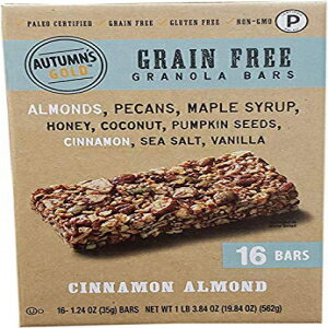 Autumns's Gold グレインフリー シナモン アーモンド (16 カウント/1.24 オンス)、19.84 オンス (3 パック) Autumns's Gold Grain Free Cinnamon Almond (16 Count/1.24 Ounce), 19.84 Ounce (3 Pack)