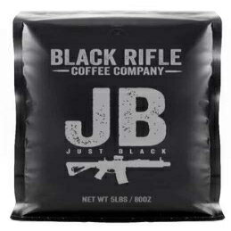 ブラック ライフル コーヒー カンパニー ブラック ライフル グラウンド コーヒー 5 ポンド バッグ (ジャスト ブラック) Black Rifle Coffee Company 5 Pound Bag of Black Rifle Ground Coffee (Just Black)