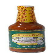 The Pepper Plant: チャンキーガーリックホットペッパーソース 10オンス （6パック） The Pepper Plant: Chunky Garlic Hot Pepper Sauce 10 Oz. (6 Pack)