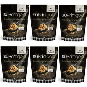 Sukrin Gold - 天然黒砂糖の代替品 - 1.1 ポンドバッグ (6 パック) Sukrin Gold - The Natural Brown Sugar Alternative - 1.1 lb Bag (6 Pack)